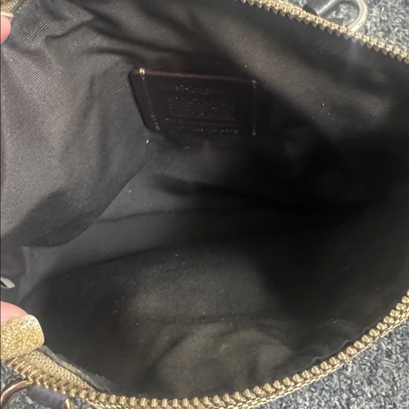 Coach Brown and Tan Crossbody Logo Small Bag - Picture 3 of 5